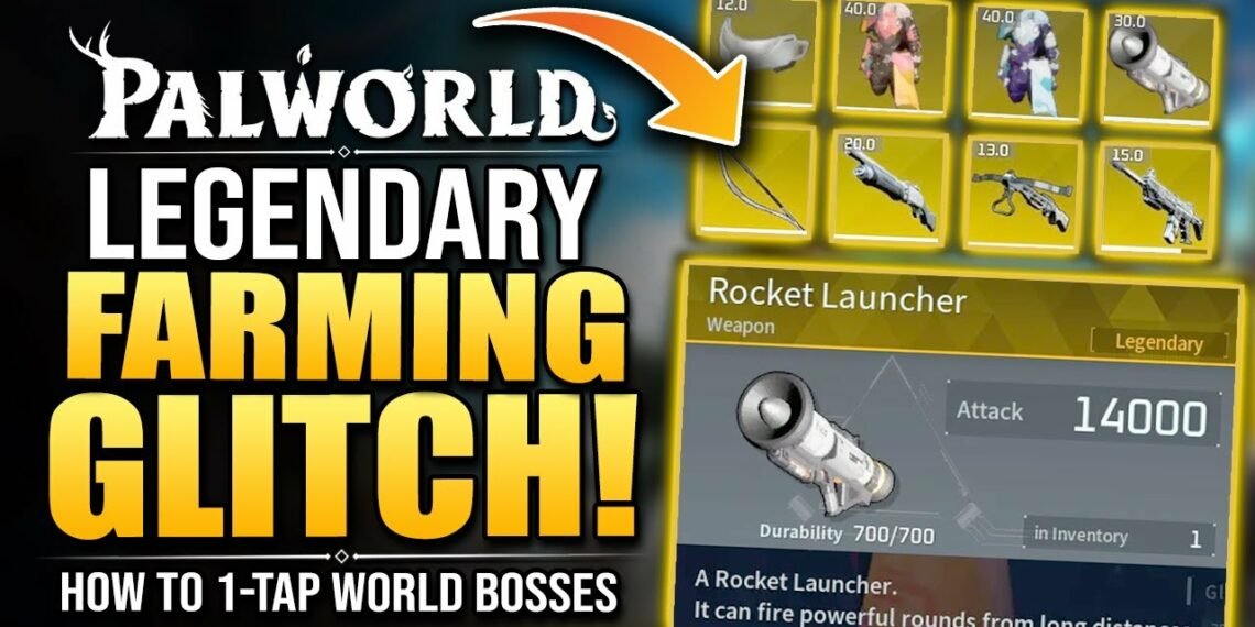 Efficient Farming Strategies for Legendary Schematics in Palworld