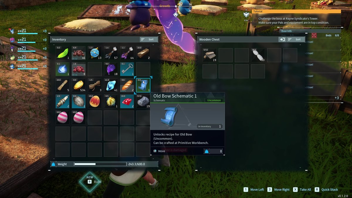 Find Palworld Legendary Schematics From Alpha Pals and Chests